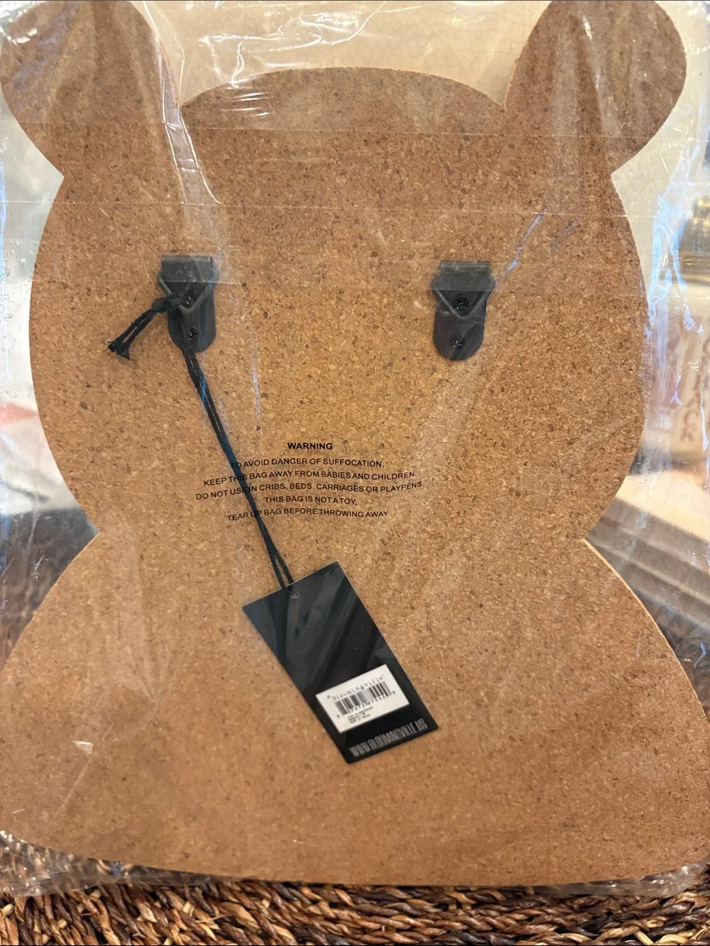 Bear Cork bulletin - board for a child’s room.
